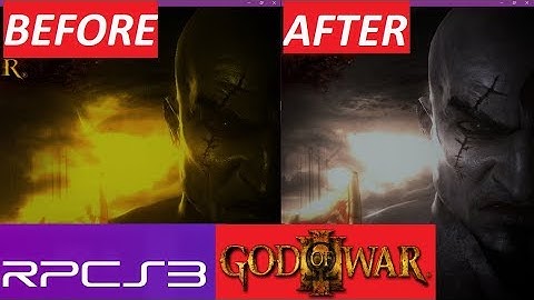 RPCS3 God of War 3 huge rendering graphical improvements.Ps3 emulator for pc.