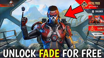 How To Unlock FADE In Apex Legends Mobile For FREE!