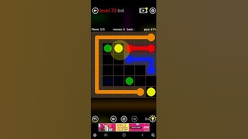 flow free level 70 | games | android | flow free | level 70 | 6x6 #flowfree #android #game #mindgame