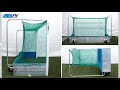 90120 AFN Indoor Hockey Goal Post FIH Certified Competition