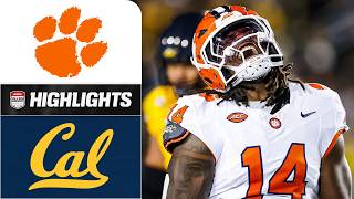 Clemson Tigers vs. California Golden Bears | Full Game Highlights | ESPN College Football screenshot 2