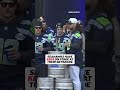 Seahawks look ready to party 😅 #seahawks #superbowllx
