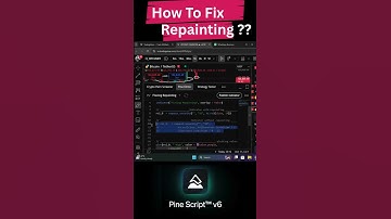 How To Fix Repainting in Pine Script | What is repainting ? #pinescript #repainting  #tradingview