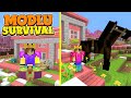 UÇAN HAYVANLAR - DEV ŞÖVALYE ATI - Minecraft Modlu Survival #22 @AtariKafa