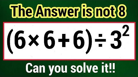 Can you solve this Simple Maths Problems !! 