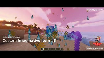 Custom Imaginative Item #3 | ExecutableItems |  Minecraft