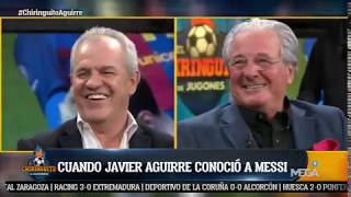 El DÍA que Javier AGUIRRE DESCUBRIÓ a Leo MESSI