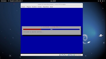 instalação básica do Debian em modo texto
