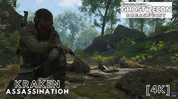 Ghost recon breakpoint - Kraken Assassination solo [4K 60FPS]