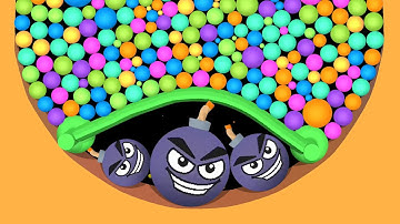 ROPE and BALLS - Draw To Smash (Bounce & Collect) Satisfying ASMR!