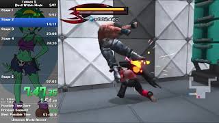 Tekken 5 - Devil Within Mode (NG+/Devil Mode) in 51:01 [WR]