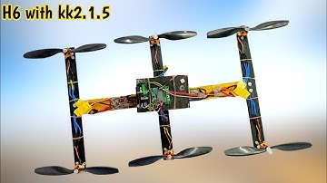 How to make a H6 hexacopter drone with kk2.1.5 flight controller | Hexacopter drone