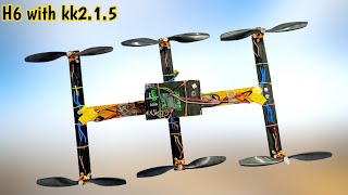 How to make a H6 hexacopter drone with kk2.1.5 flight controller | Hexacopter drone