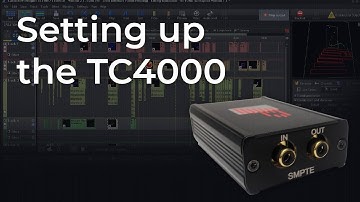 How To Setup The TC4000 SMPTE Timecode Reader in BEYOND Software