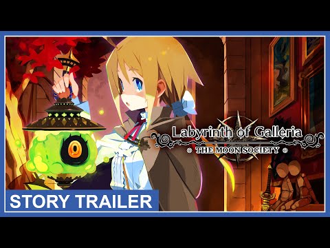 Labyrinth of Galleria: The Moon Society - Story Trailer (Nintendo Switch, PS4, PS5, PC)