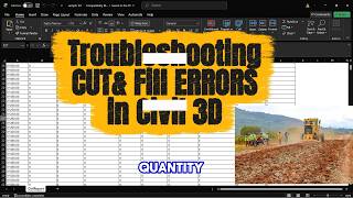 Troubleshooting Cut and Fill data in Civil 3D - WHY YOU KEEP GETTING ZERO!