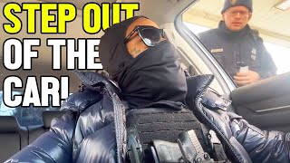 Got Pulled Over With A GUN On His CHEST! #police #audit