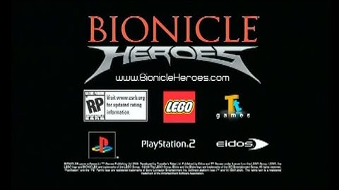 Bionicle Heroes Trailer Demo PS2, Gamescom 2006