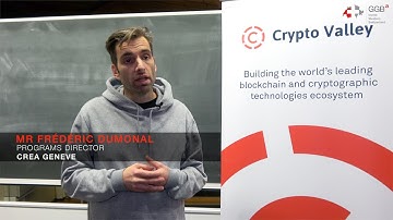Frédéric Dumonal on CREA Genève’s Blockchain Strategy Training Program
