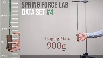Spring Force Lab (Data Set #4)