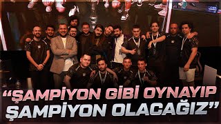 ŞAMPİYON GİBİ OYNAYIP ŞAMPİYON OLACAĞIZ  ESA FİNALİ VLOG