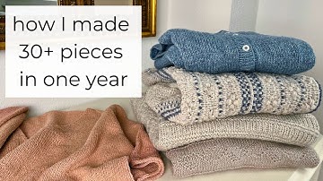 Everything I Knit in 2024