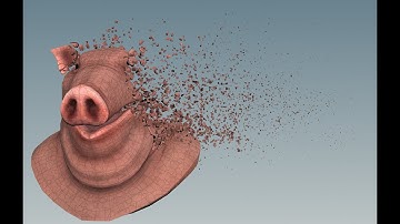 Houdini Disintegration Fx using Rigidbody