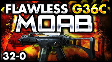 MW3 | Flawless G36C MOAB: Helpful Tips - KC on Fallen (32-0)