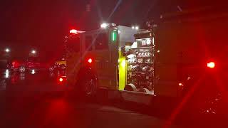 Engine 31 Responding to Fire Alarm