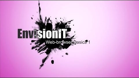 Web Browser Basics 1