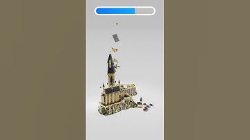 LEGO 71043 Hogwarts Castle Timelapse #lego #harrypotter #timelapse