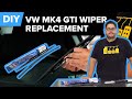 Volkswagen Mk4 GTI Wiper Blades - Front And Rear DIY