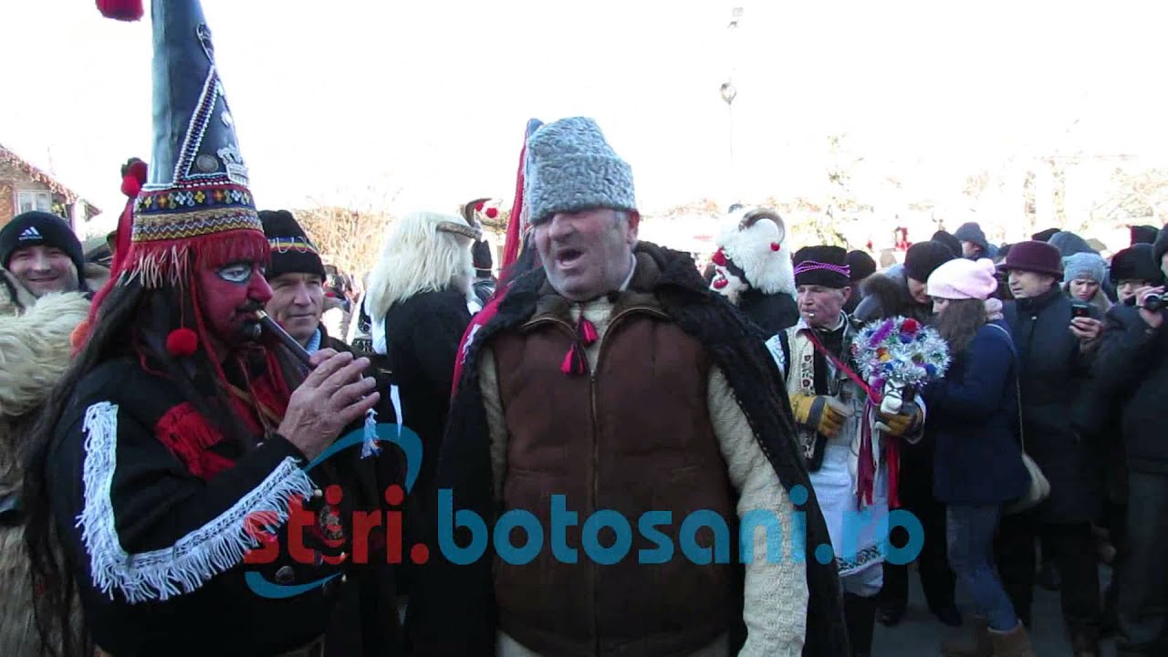 Parada uratorilor din Vorona, Botosani - 2015