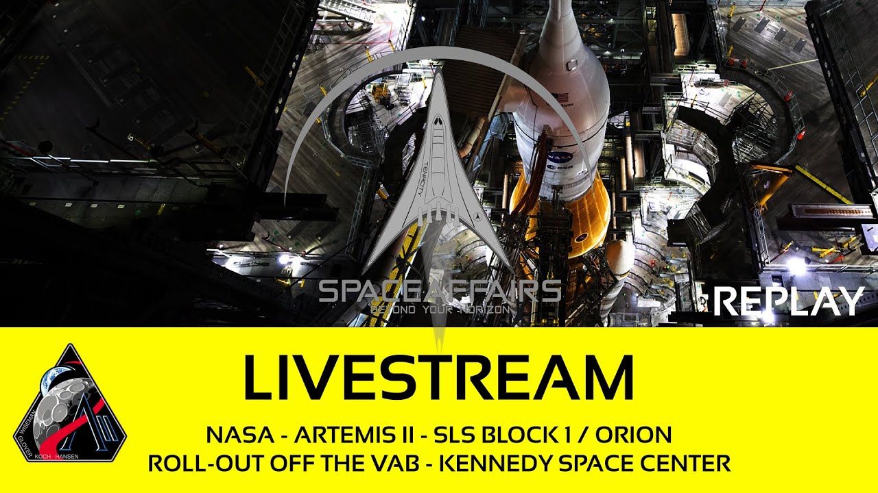 NASA - SLS Block 1/Orion - Artemis II - Rollout VAB - Kennedy Space Center - January 17, 2026