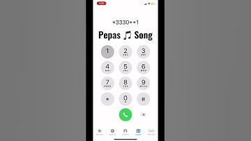 Thumbnail of Pepas song on iPhone keypad #shorts #farruko