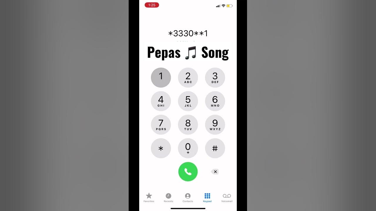 Pepas song on iPhone keypad #shorts #farruko Pepas song on iPhone keypad #shorts #farruko
