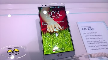 LG G2 Hands-on & First Impressions