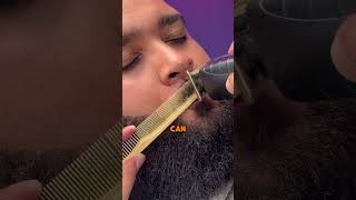 How to trim a thick beard #barber #mensgrooming #beardcare #beards #bearded #healthybeard #beardiful
