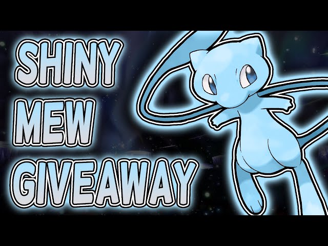 Mew Giveaway Announced for Pokemon Scarlet and Violet, Starts Now