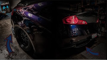 Installing the BEST G35 DIFFUSER + SIDE SPLITTERS (LAST UPDATE)