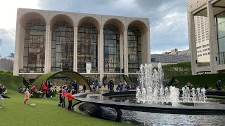 Exploring NYC's NEW Outdoor Green Space at Lincoln Center