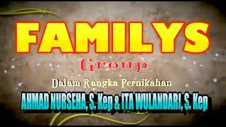 Familys group setangkai bunga padi