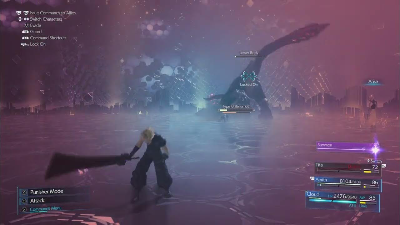 FF7 Remake 3 Person Team vs Monsters of Legend Completion YouTube