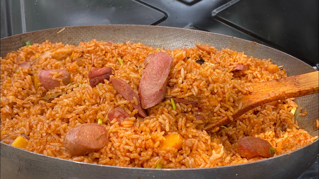 ⁣HOW TO COOK PERFECT JOLLOF RICE RECIPE | EASY GHANA JOLLOF RECIPE