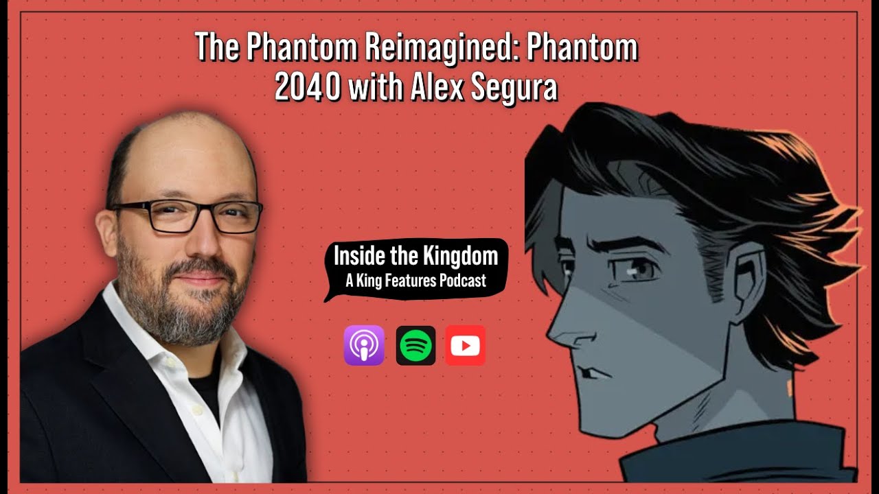Comics Kingdom podcast with Phantom 2040: A New Shadow writer Alex Segura