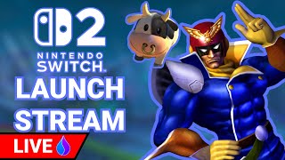 LATE NIGHT Switch 2 LAUNCH Stream! - Setup, Mario Kart World & More!