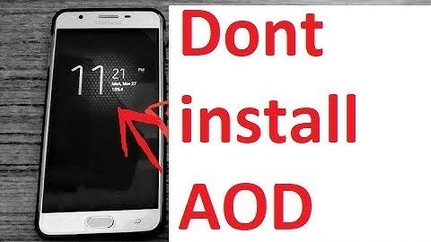Dont install always on display in j7 prime j5 prime and many phones | big risk for your device