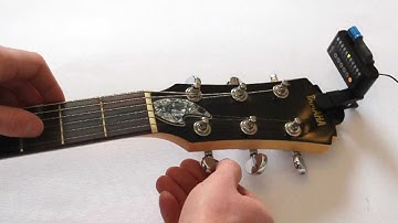 Guitar Tuner for a Blind Person