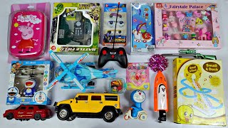 Ultimate Collection of Toys😱Rc Car, D0remon Helicopter, Robot Car, Water boat, Gun, Eraser, Spinner