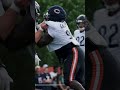 Turning things up a notch 📈 #chicagobears #trainingcamp #nfl